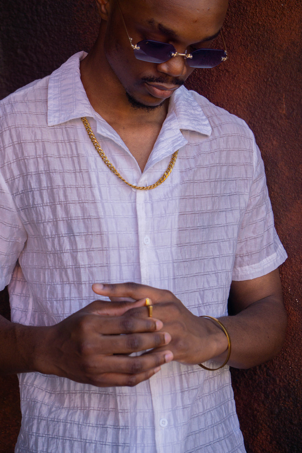 Curb Men Gold Chain